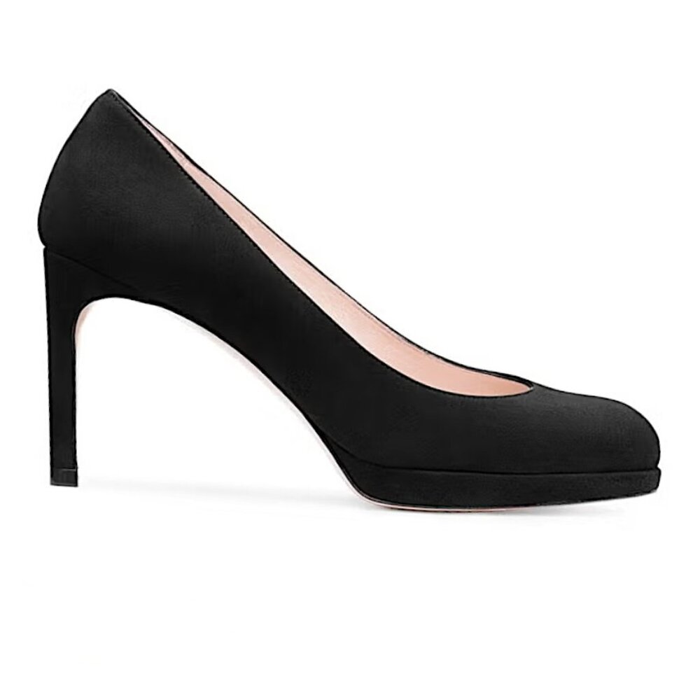 Stuart Weitzman Classic Black Pumps